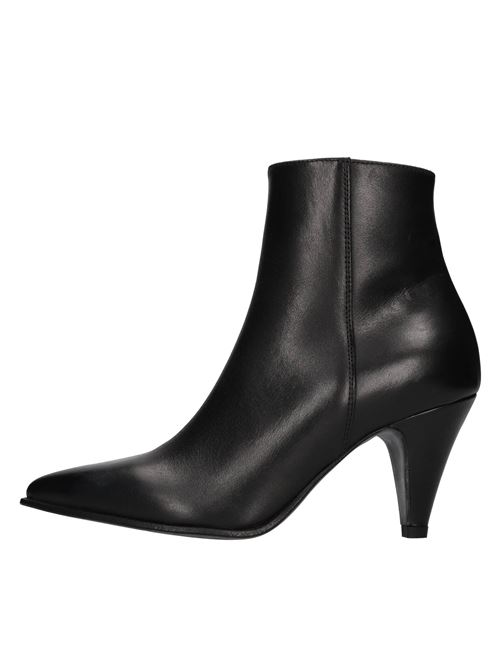 Tronchetti in pelle GREYMER | NOEMI H70 TEX VIT. VEGETABLE SPAZZOLATONERO